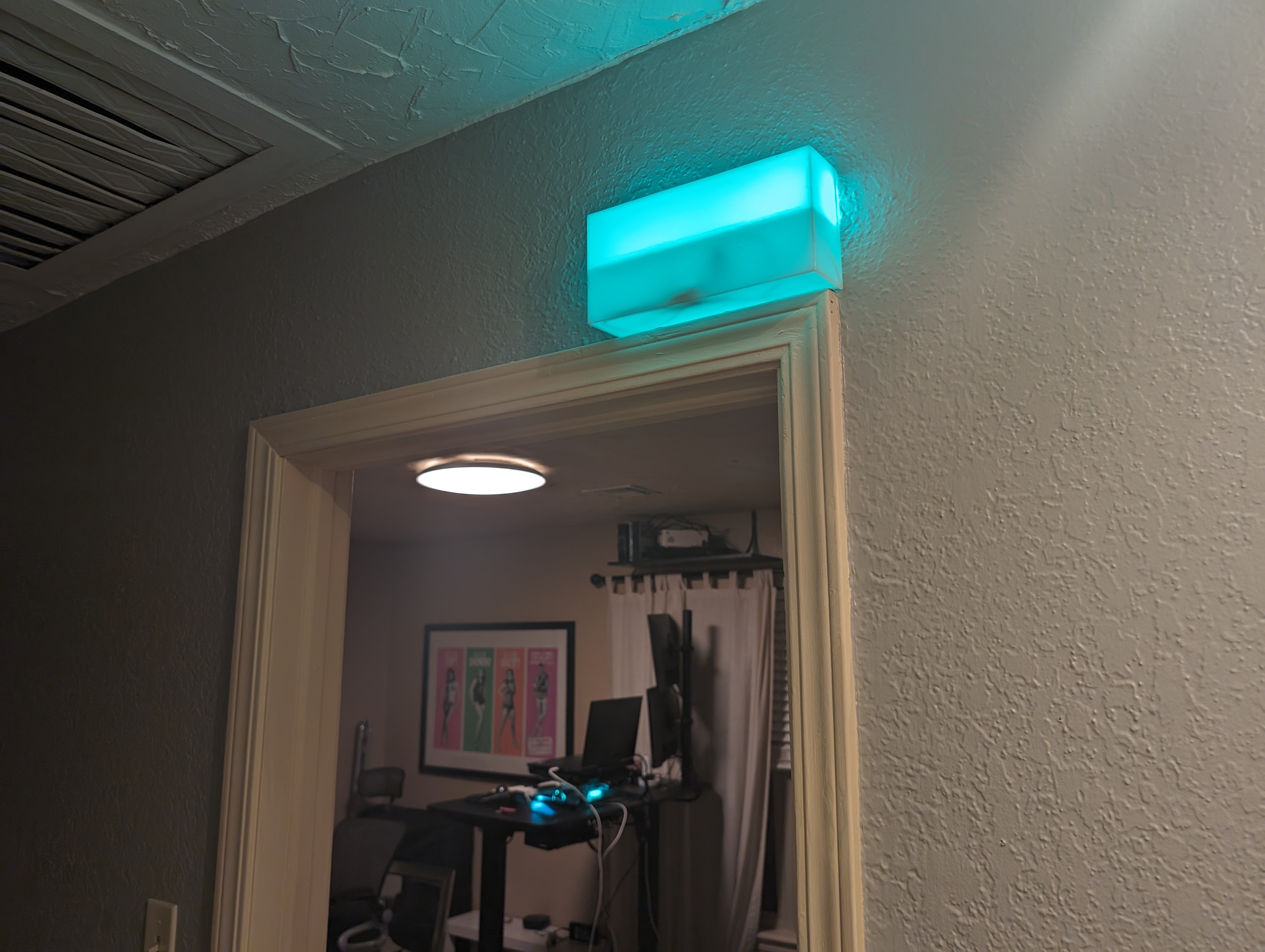 Home office busy light