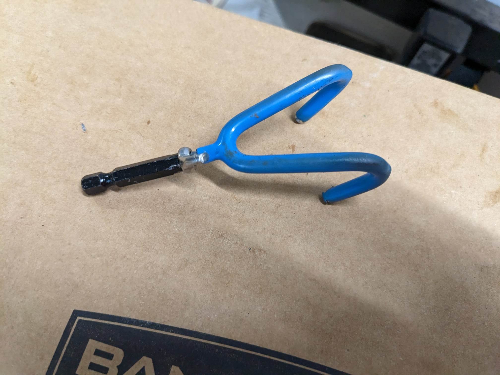 Double Hook Attachment with Hex Shaft