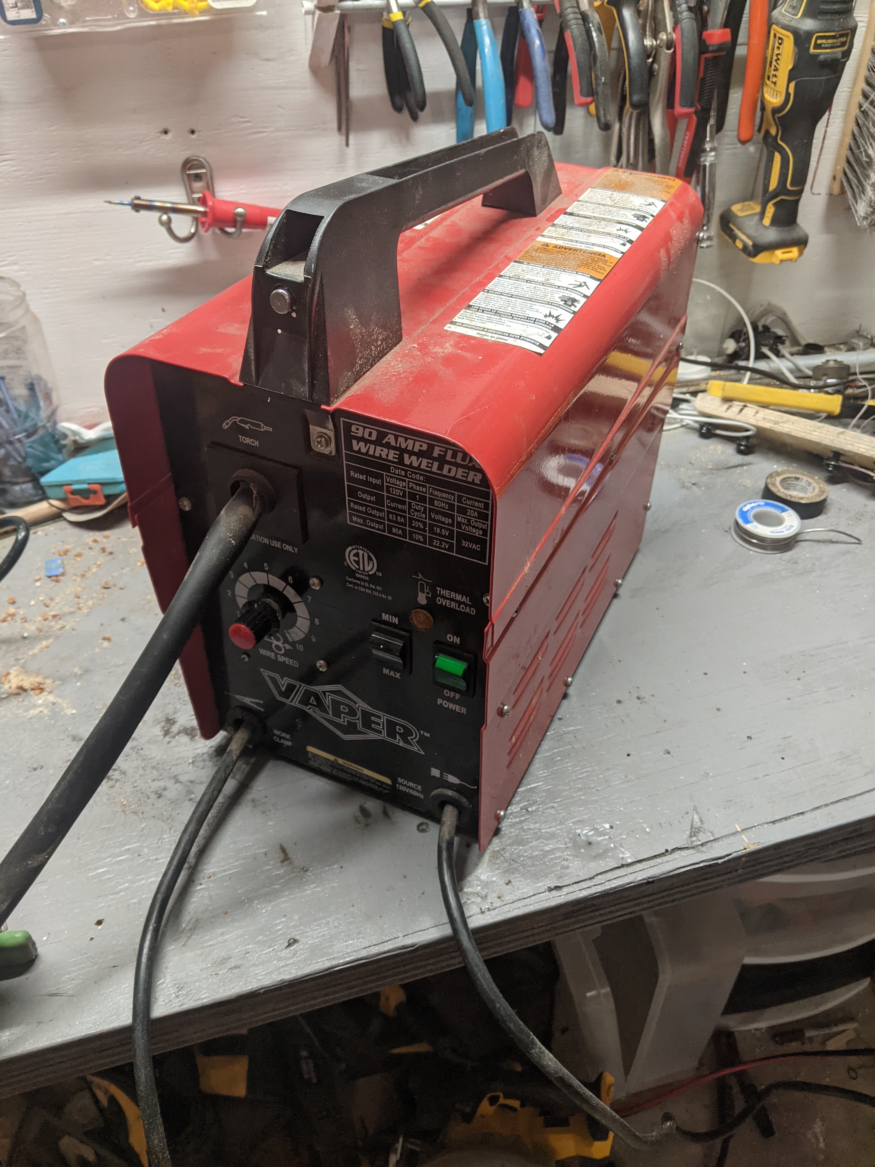 Welder wire feeder fix