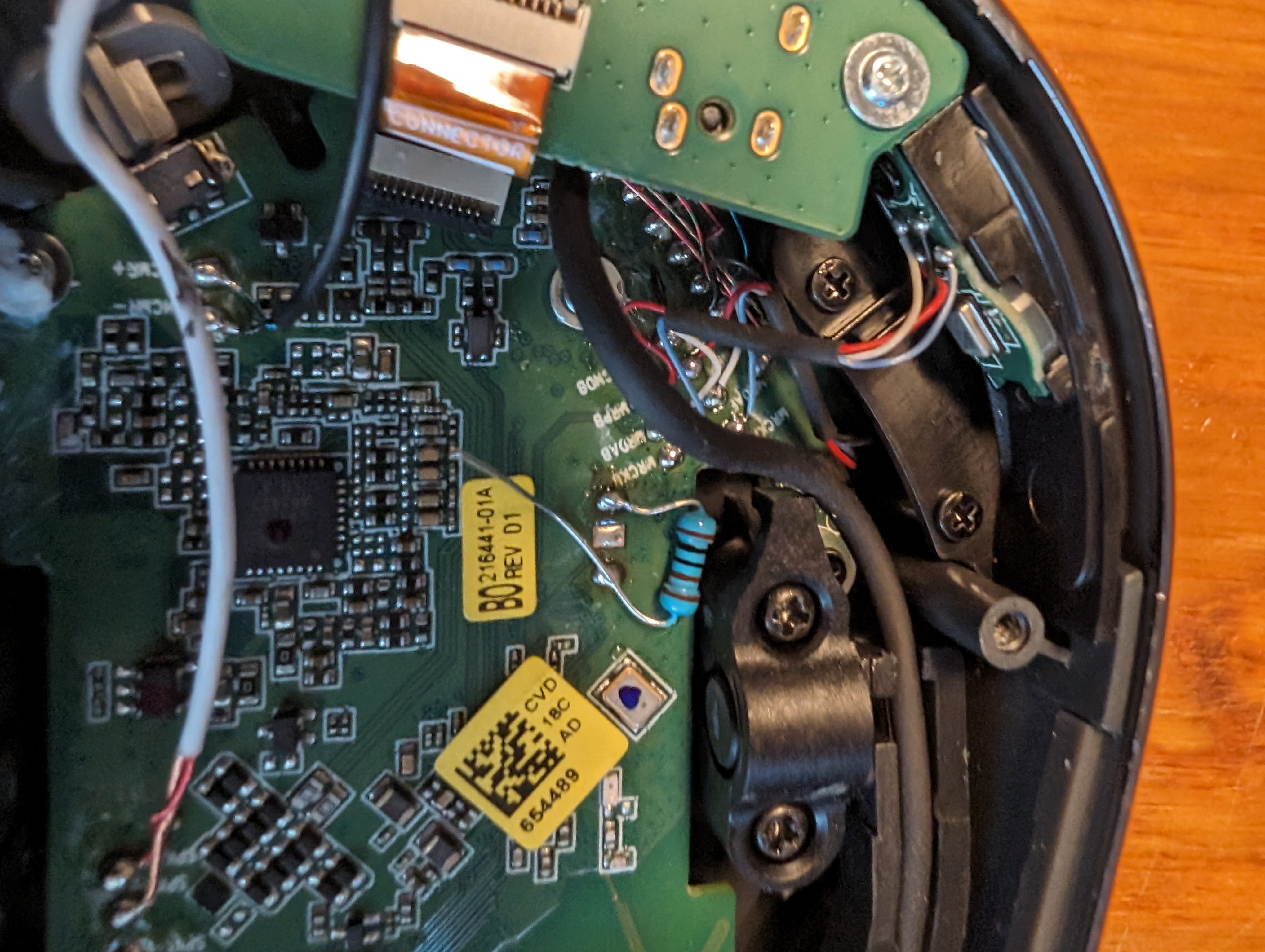 Opened Headset